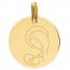 Médaille Vierge à l'enfant (Or Jaune)