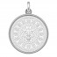 Rosace de Marseille (Argent & Nacre)