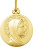 Médaille Vierge auréolée (Or Jaune 9K)