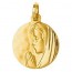 Médaille Vierge 18mm (Or Jaune 9k)