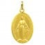 Vierge Miraculeuse à graver (Or Jaune)