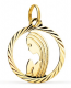 Médaille Vierge ajourée
