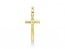 Croix Facettée (Or jaune)