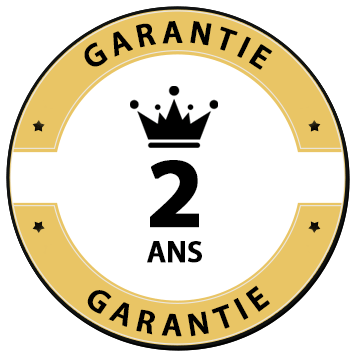 medaille garantie 2 ans